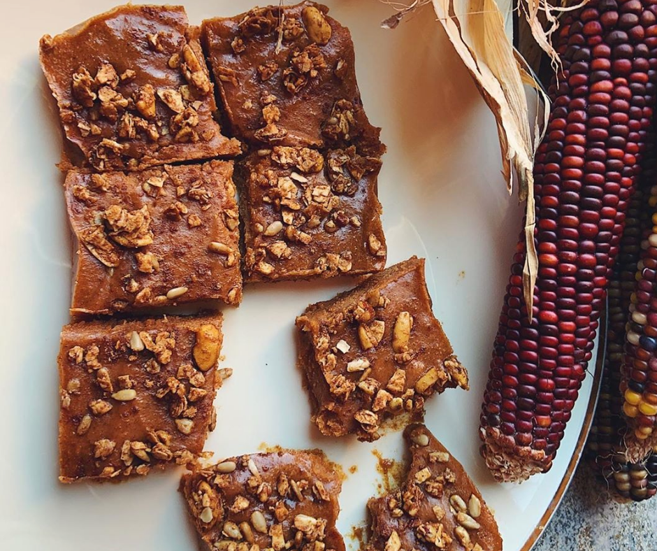 Pumpkin Almond Butter Fudge