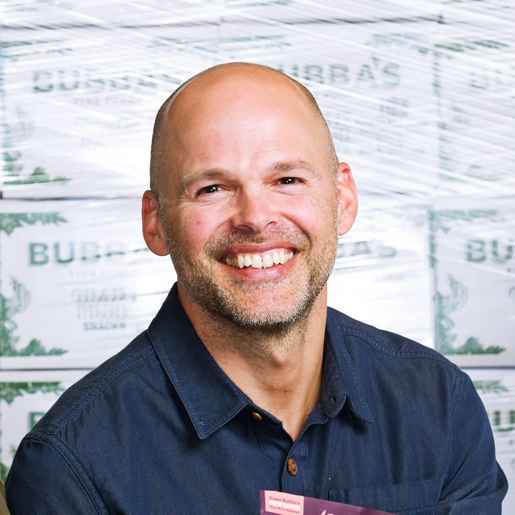 picture of Jeff Schmigdall, original co-founder of Bubba's Fine Foods