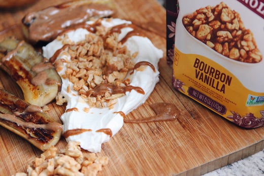 Grilled Bananas With Bourbon UnGranola