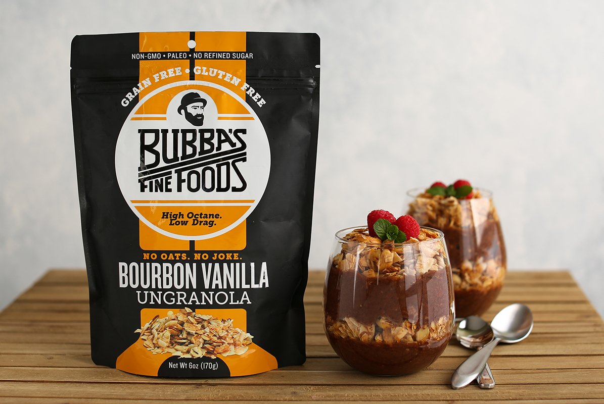 B’s Chocolate Chia Pudding Parfait