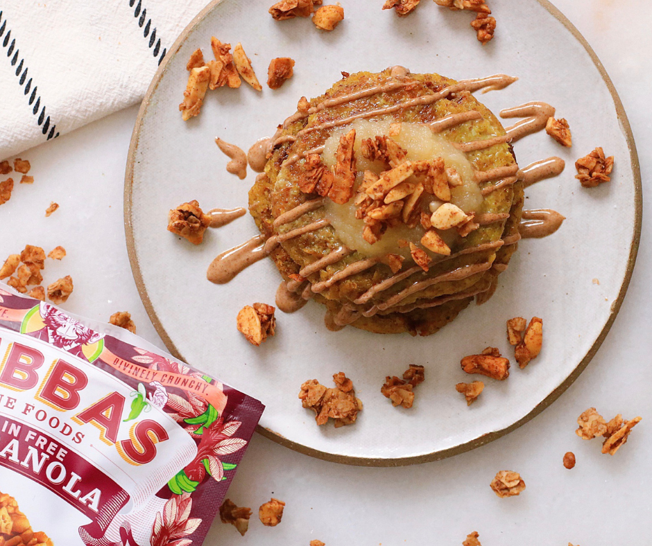 Sweet Potato Golden Milk Stack