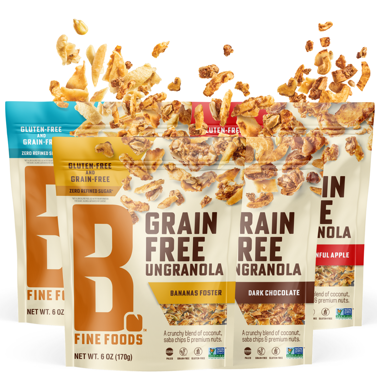 B's Fine Foods Grain Free, Delicious Paleo Snacks