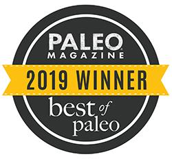 Paleo Magazine 2019 Winner Best of Paleo Logo