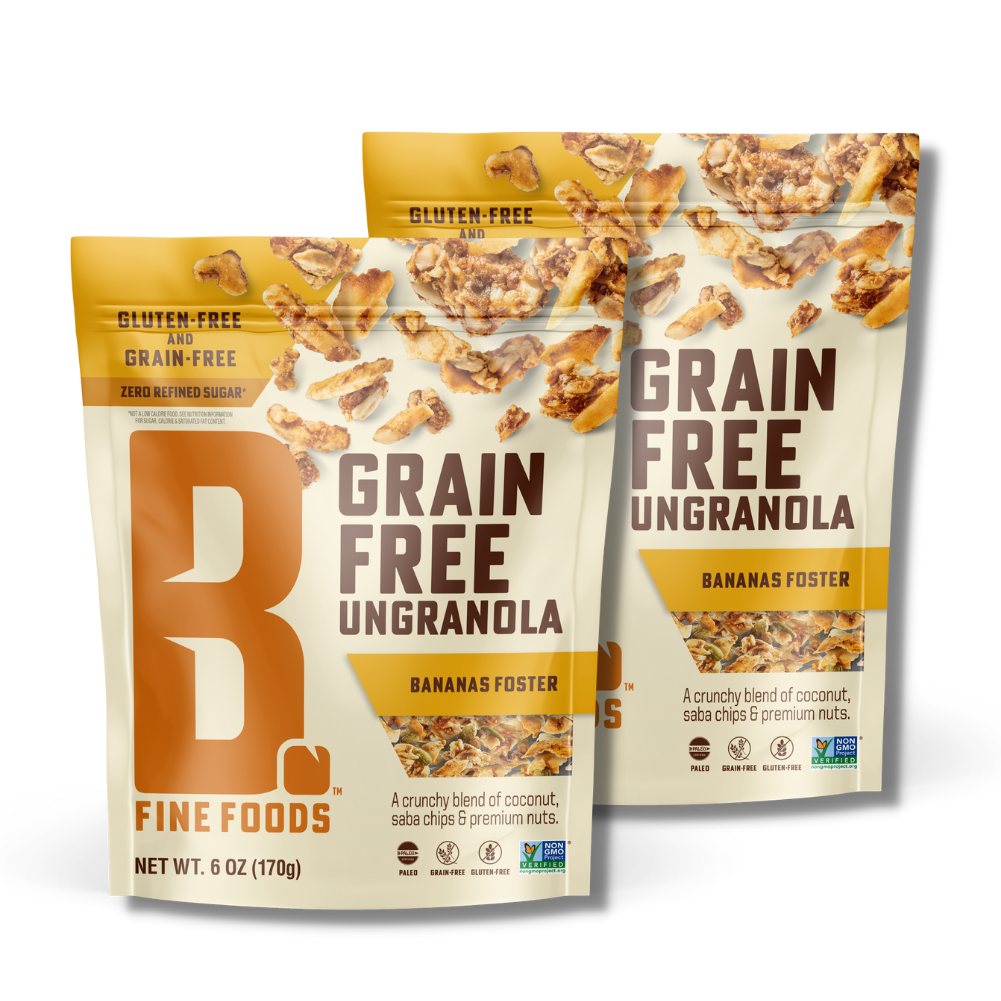 2 bags of Bananas Foster Grain Free Ungranola