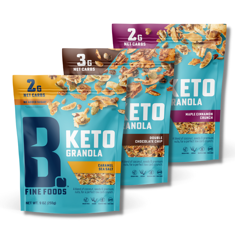 9oz Keto Granola Variety Pack B. Fine Foods